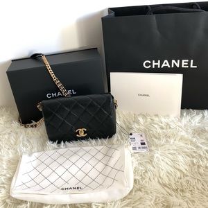 Chanel Handbag Small Flab Bag